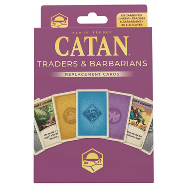 Catan Traders & Barbarians Expansion (6th Edition): Replacement Cards