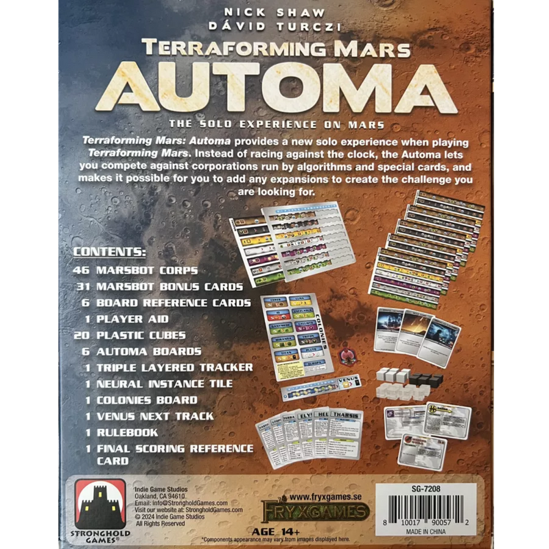 Terraforming Mars: Automa (PRE-ORDER)