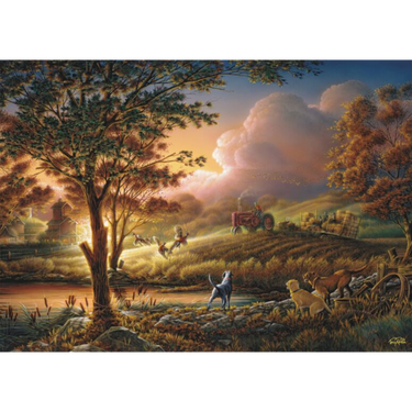 Terry Redlin: Sun Gold over Ripe Fields