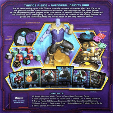 Thanos Rising: Avengers Infinity War (DAMAGED)