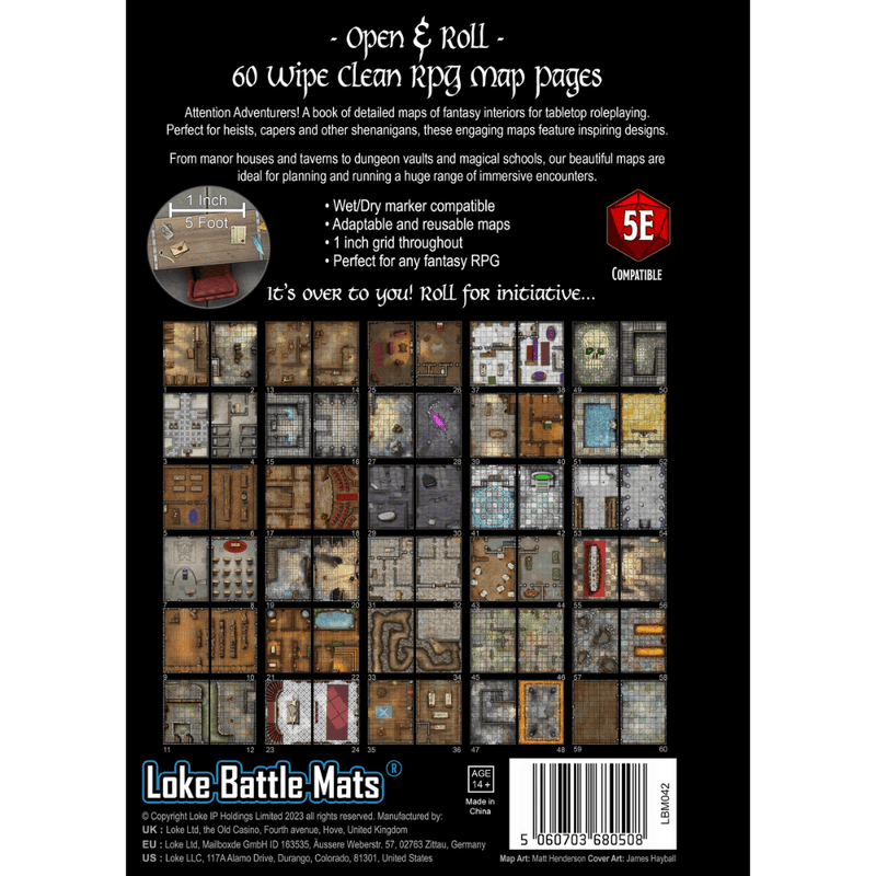 The Big Book of Battle Mats: Rooms, Vaults & Chambers