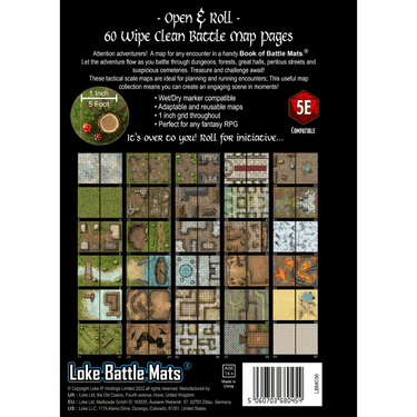 The Big Book of Battle Mats (Revised) - Thirsty Meeples