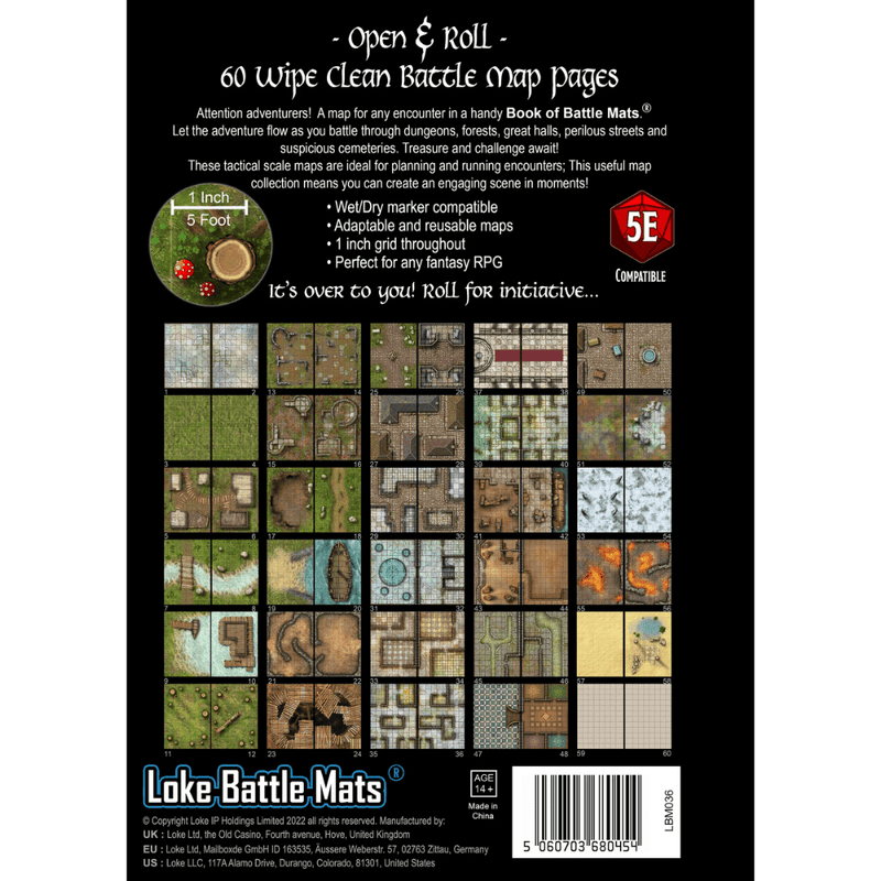 The Big Book of Battle Mats (Revised)