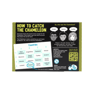 The Chameleon: Travel Edition - Thirsty Meeples
