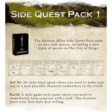 The City of Kings: Ancient Allies Side Quest Pack #1 - Thirsty Meeples