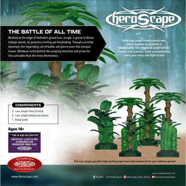 Heroscape: The Grove at Laur’s Edge Terrain Expansion - Thirsty Meeples