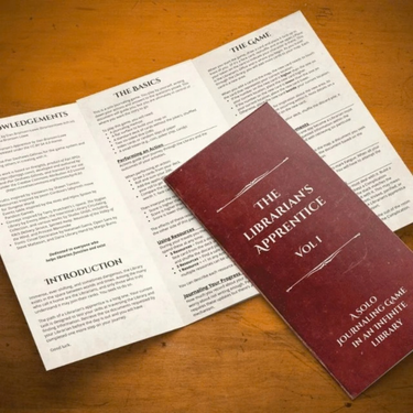 The Librarian's Apprentice RPG