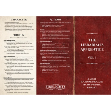 The Librarian's Apprentice RPG