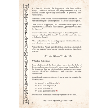 The Librarian's Apprentice RPG: Song of the Scryptwyrm