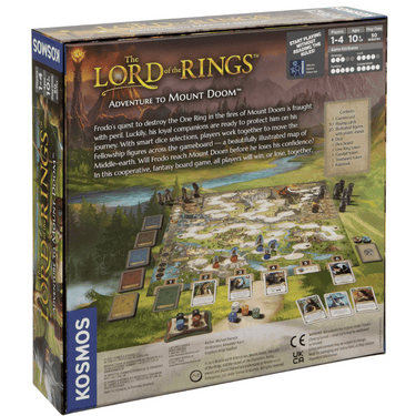 The Lord of the Rings: Adventure to Mount Doom - Thirsty Meeples