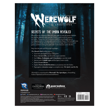 Werewolf: The Apocalypse RPG - The Moonlit Path Sourcebook