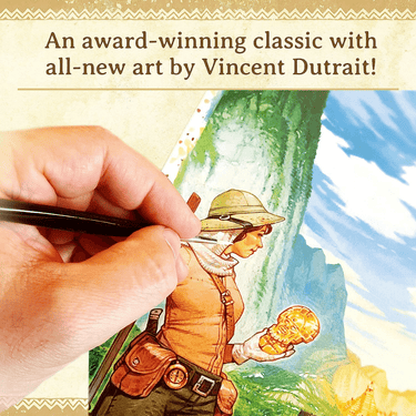 Ravensburger The Quest for El Dorado family board game with colorful map and game pieces for strategic adventure play