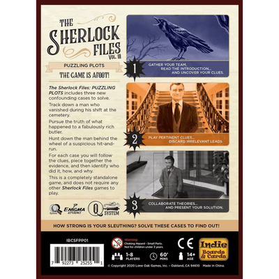 The Sherlock Files: Vol III – Puzzling Plots