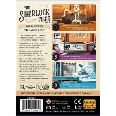 The Sherlock Files: Vol II – Curious Capers