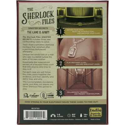 The Sherlock Files: Vol VII – Sinister Secrets