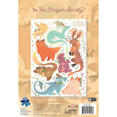 The Tea Dragon Society Jigsaw Puzzle #1: Common Varieties (1000 Pieces)