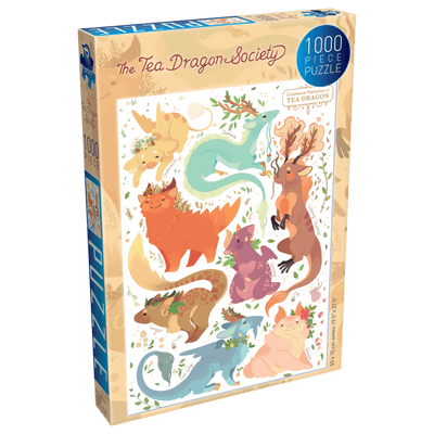 The Tea Dragon Society Jigsaw Puzzle #1: Common Varieties (1000 Pieces)