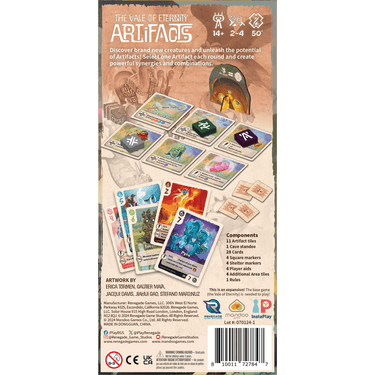 The Vale of Eternity: Artifacts