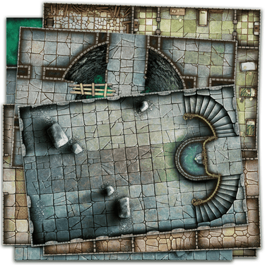 The Veiled Dungeon RPG Toolbox (DAMAGED) - Thirsty Meeples