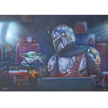Thomas Kinkade: Star Wars The Mandalorian – Two for the Road