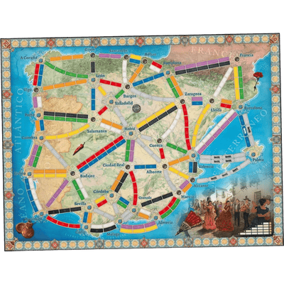 Ticket to Ride Map Collection: Volume 8 – Iberica & South Korea (PRE-ORDER)