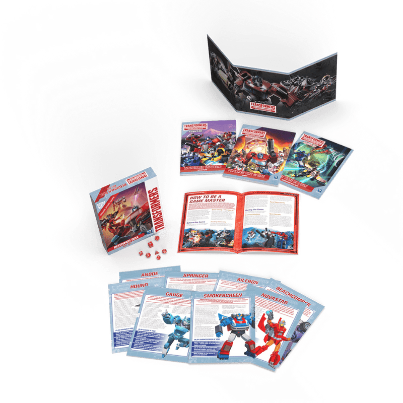 Transformers RPG Beginner Box: Roll Out