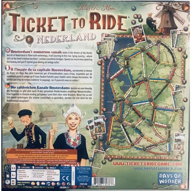 Ticket to Ride Map Collection 4: Nederland - Thirsty Meeples