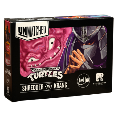 Unmatched Adventures: Teenage Mutant Ninja Turtles - Shredder vs Krang (PRE-ORDER) - Thirsty Meeples