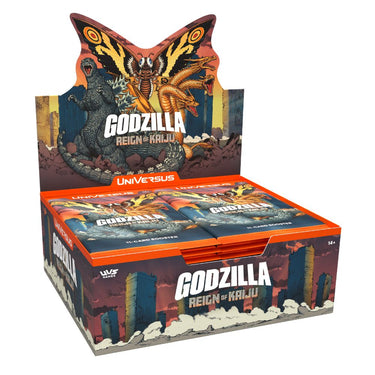 UniVersus CCG: Godzilla - Reign of Kaiju Booster Box (24 Packs) (PRE-ORDER) - Thirsty Meeples