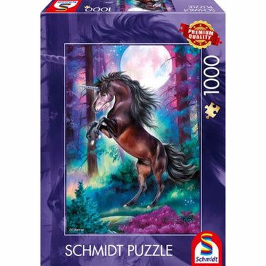 Unicorn in Full Moon