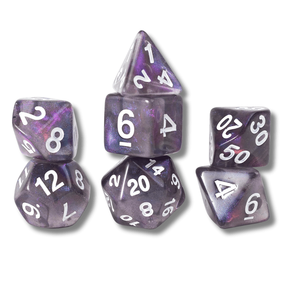 Unearthed Treasure RPG Dice Set: Amethyst (PRE-ORDER)