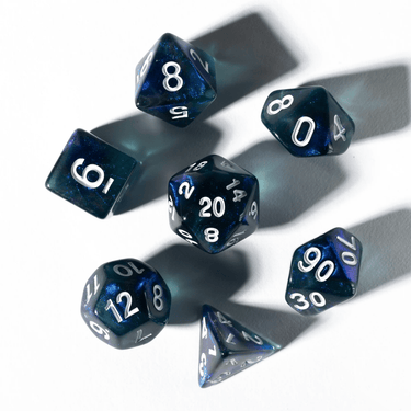 Unearthed Treasure RPG Dice Set: Sapphire