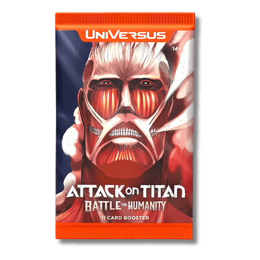 UniVersus CCG: Attack on Titan - Battle for Humanity Booster Display