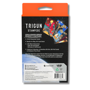 UniVersus CCG: Trigun Stampede Challenger Series