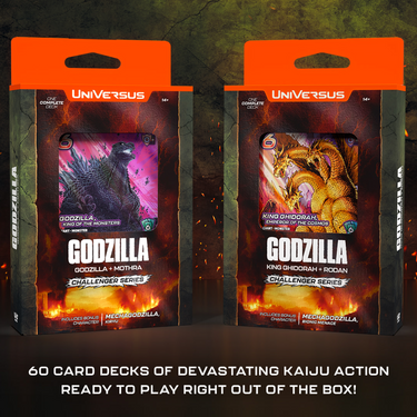 UniVersus CCG: Godzilla Challenger Series (2 Deck Set)