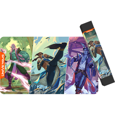 UniVersus CCG: Critical Role Heroes of Exandria Playmat (Caduceus, Beauregard, Mollymauk)