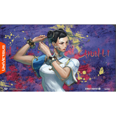 UniVersus CCG: Street Fighter 6 Playmat (Chun-Li) - Thirsty Meeples