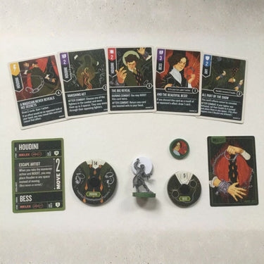 Unmatched: Houdini vs. The Genie - Thirsty Meeples