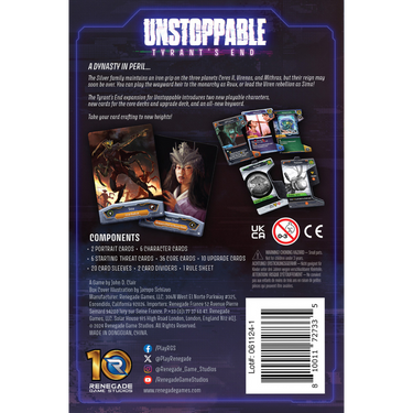 Unstoppable: Tyrant's End - Thirsty Meeples