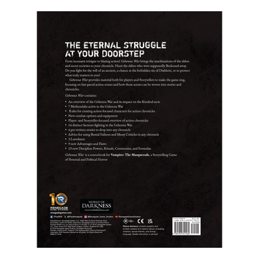 Vampire: The Masquerade RPG - Gehenna War Sourcebook - Thirsty Meeples