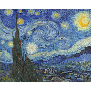 Vincent Van Gogh Double-Sided Jigsaw Puzzle Set