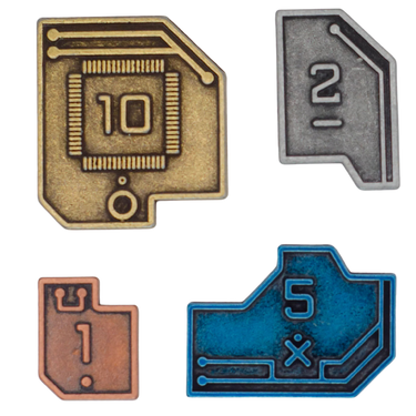 Vantage: Metal Coins - Thirsty Meeples