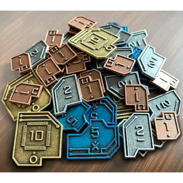 Vantage: Metal Coins - Thirsty Meeples