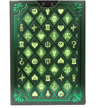 Disney Villains Playing Cards (Green)