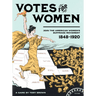 Fort Circle Games Votes for Women strategy game box featuring vintage-style artwork and game components on a table.