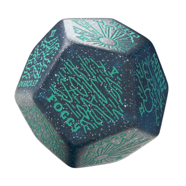 Weather Generator Die: Shimmering Blue/Turquoise