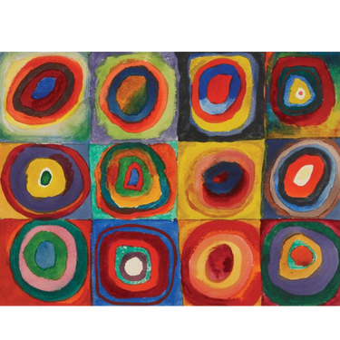 Wassily Kandinsky: Squares With Concentric Circles
