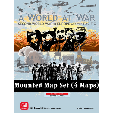A World at War: Mounted Map Set
