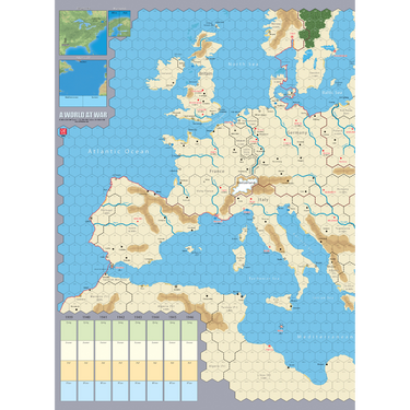 A World at War: Mounted Map Set