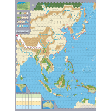 A World at War: Mounted Map Set